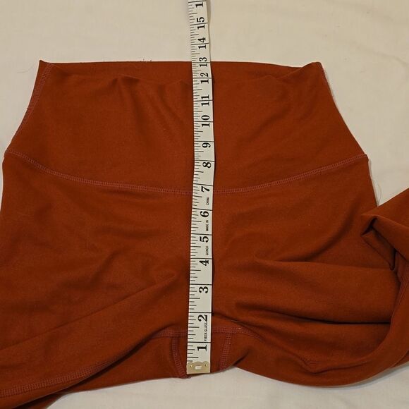 , Alo yoga high waist rust color leggings size small. - Picture 4 of 6